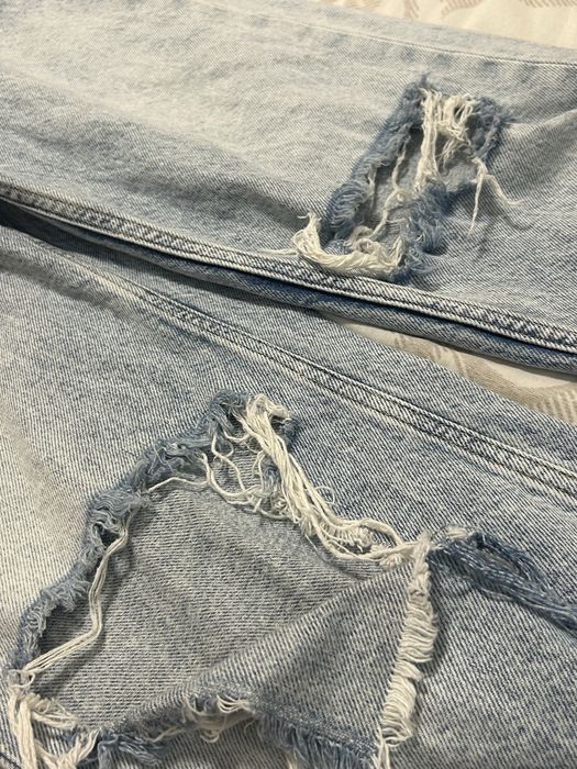 Дълги дънки с широк крачол ня Bershka