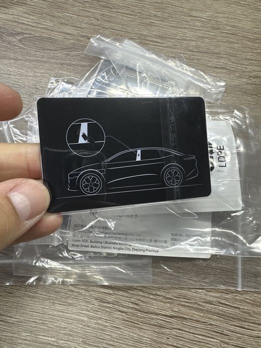 Zeekr 001 007 NFC card