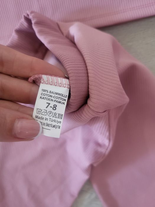 Лятна рокля 134 см и тънко горнище ветровка за 6-7 год и плътна рокля