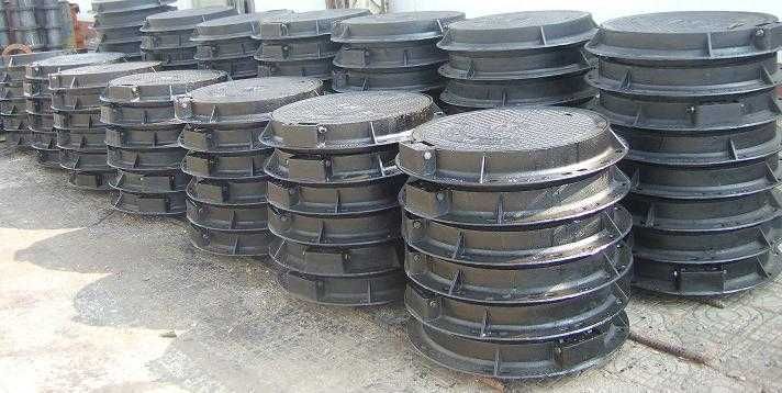 Люк чугунный -  Чугунный люк - Колодец кришка Тип-Л.Тип-С.Тип-Т.Тип-М.