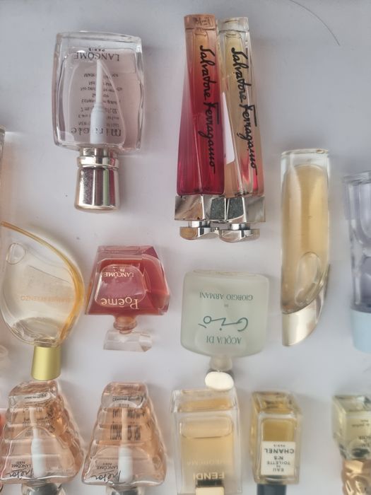 Colectie miniaturi parfum vintage – Fendi , Chanel, Givenchy, Hermès