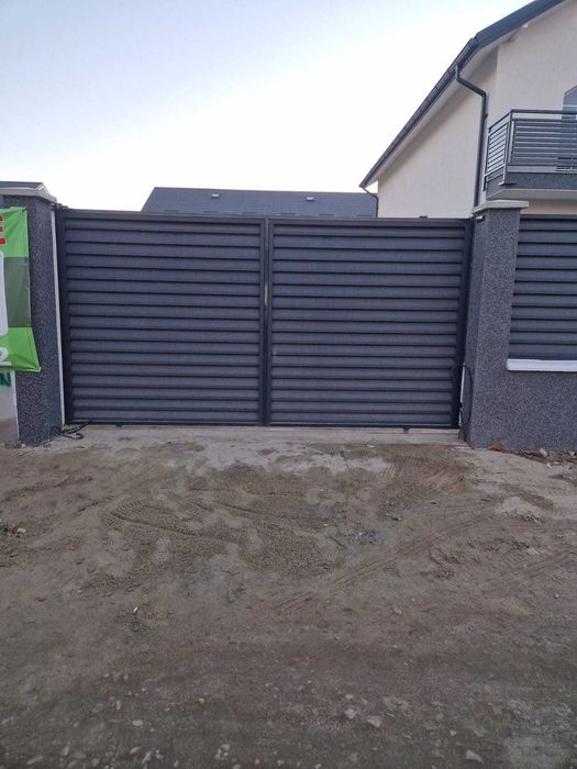 Gard metalic jaluzea | Suruburi ascunse | Galati | Model 2025 |