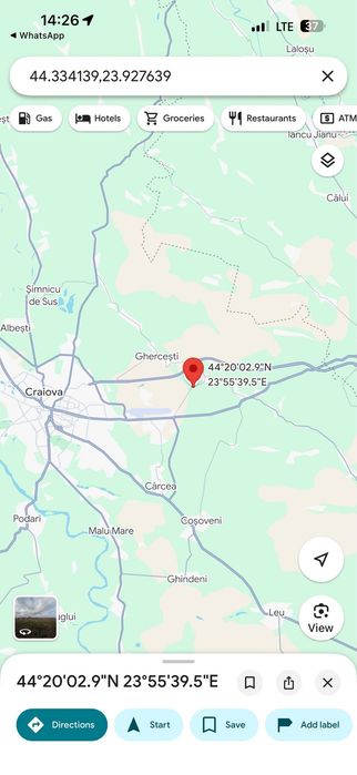 Teren intravilan 573mp