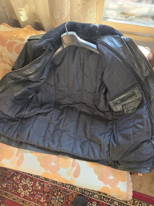 Кожена шуба,яке телешки бокс