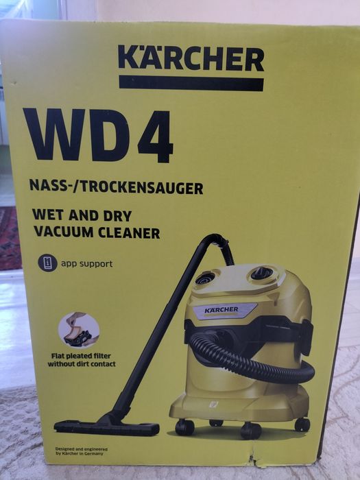 Новый строительный пылесос.  Новый