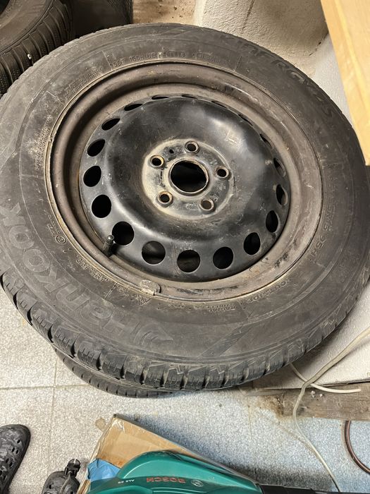 Jante15”  5x112 cu anvelope iarna