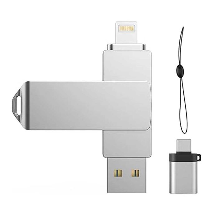 Универсална флашка 128GB за iPhone/ Android/ Windows
