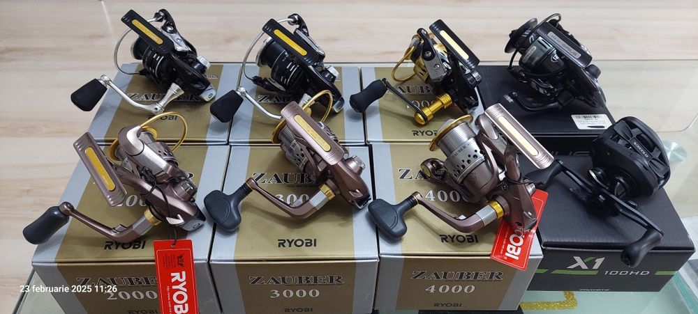 Tamburi/ mulinete Ryobi Zauber/Azura/Favorite