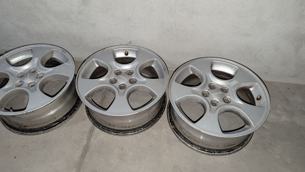 16" 5x100 Оригинални джанти от Субару Форестър