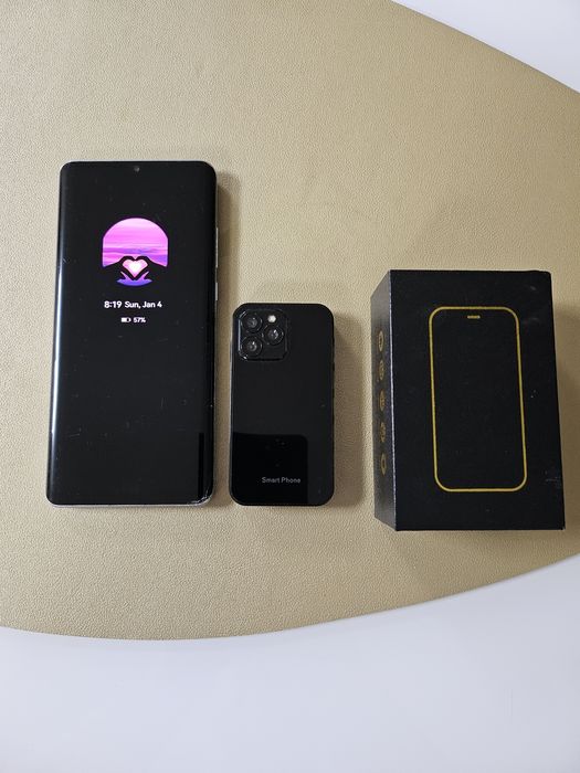 Mini Smartphone 4G, 3GB RAM, 64GB memorie