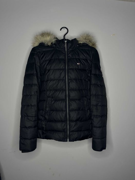 Tommy Hilfiger Jeans Faux Fur Down Puffer Jacket Дамско Яке