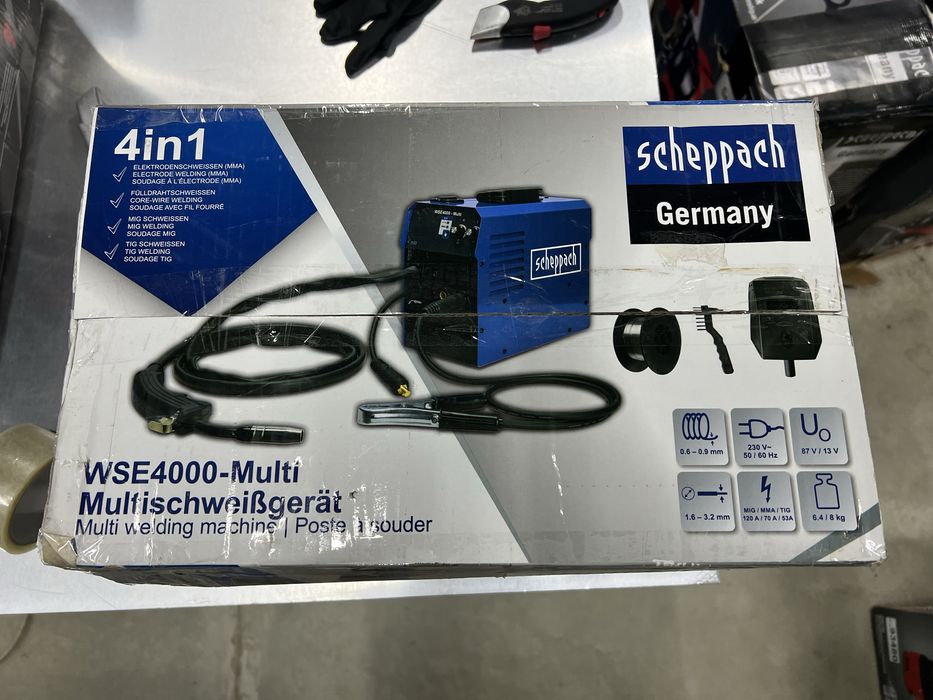 Заваръчен апарат Scheppach WSE4000-Multi DIY