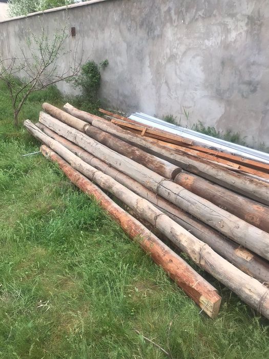 Кругляк строительный б/у