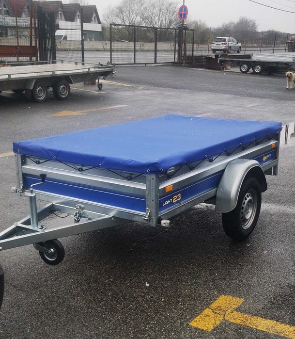 Remorca Vesta ATV,  CIV RAR-750 kg +Basculare: 200/232/250*135*380 mm