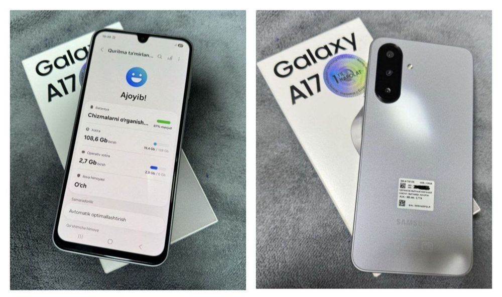 Samsung A17 sotiladi