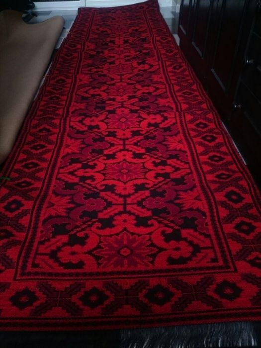 Вълнени пътеки - ръчно тъкани