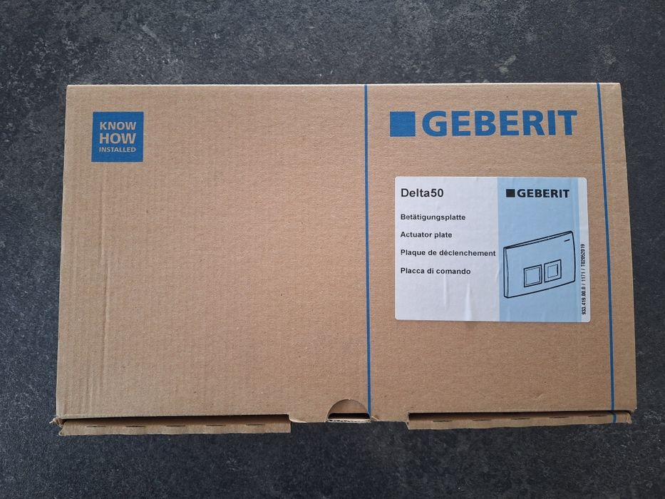 Clapeta actionare WC Geberit Delta 50