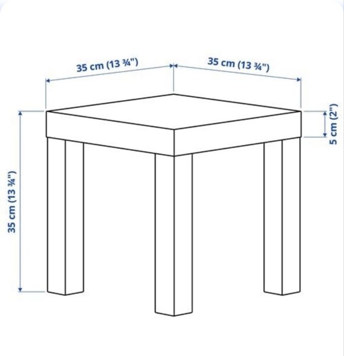 IKEA LACK столмк состояние нового