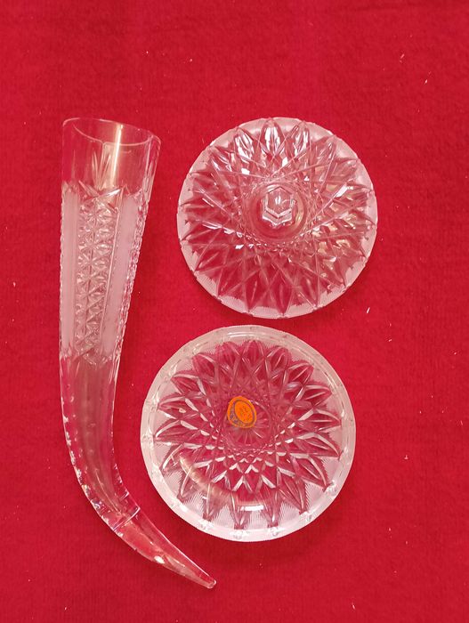 Хрустальная конфетница СССР