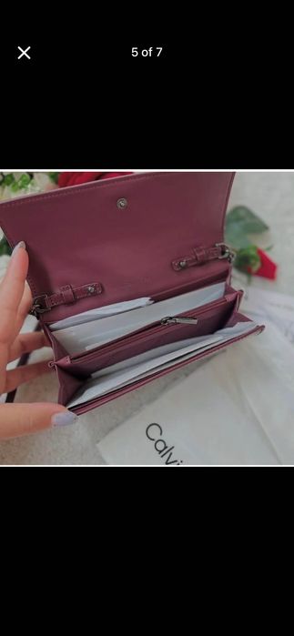 Calvin Klein портфейл/чантичка
ЧИСТО НОВО