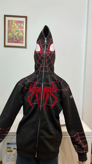 Кофта человек паук с замком