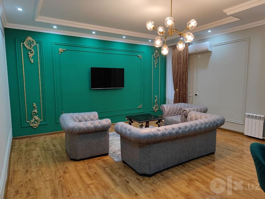 Kvartira 2 xonalar 55 m² Toshkentda, Oʻzbekiston