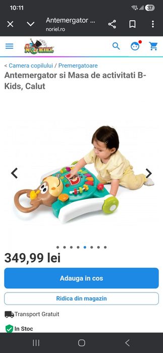 Antemergatorul - Masa de activitati de la B-Kids