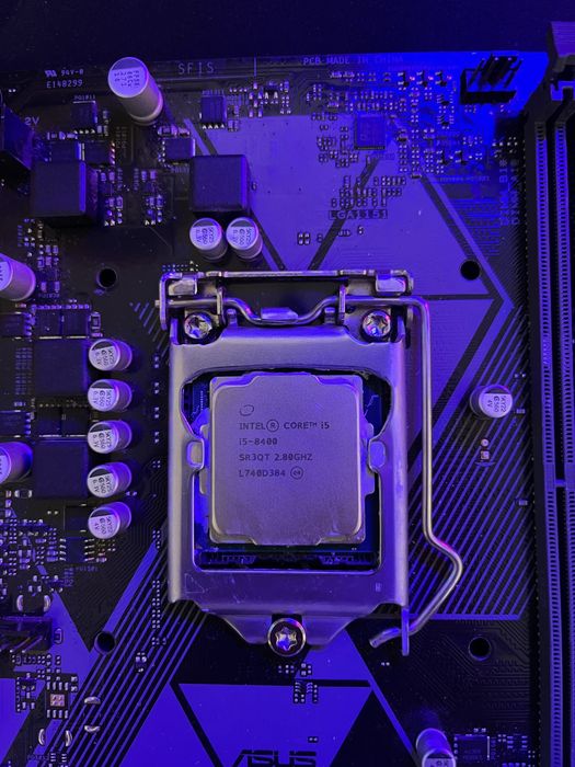 Kit placa de baza asus prime h310m-k r2.0 si i5 8400