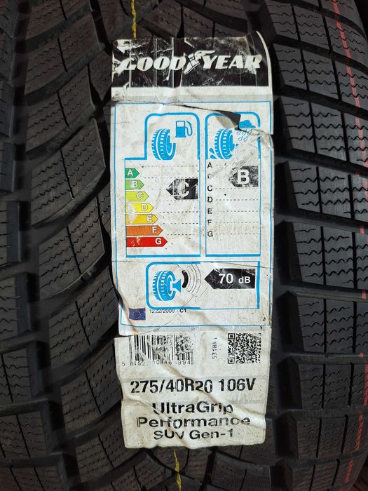 Anvelope de IARNA - 275/40/20 - GoodYear - NOI - DOT 2019 !