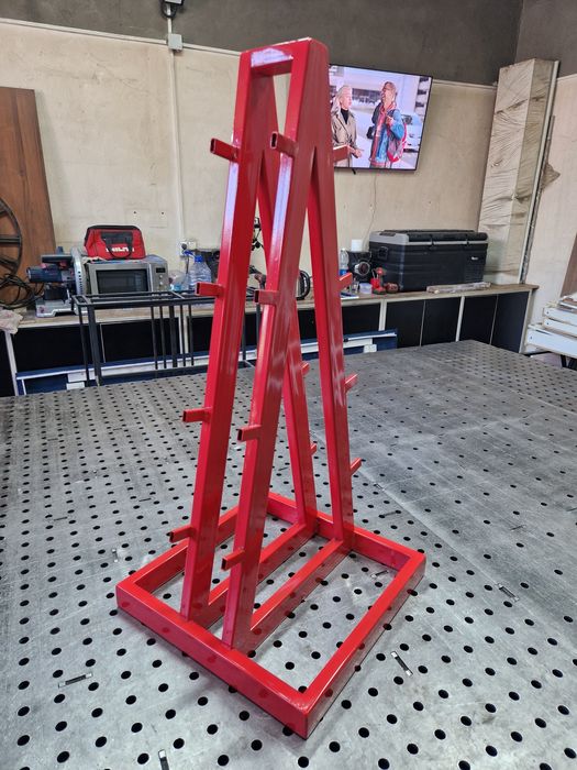 Сварочные работы,  стойка под гантели.