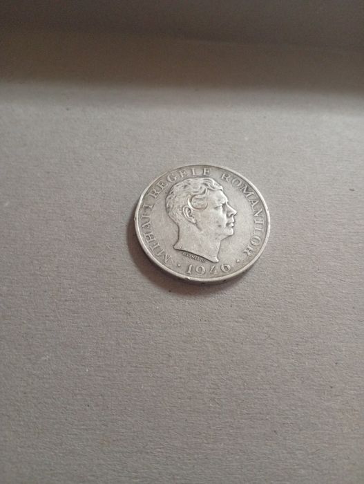 Monedă 100000 lei cu Mihai întâi regele României 1946