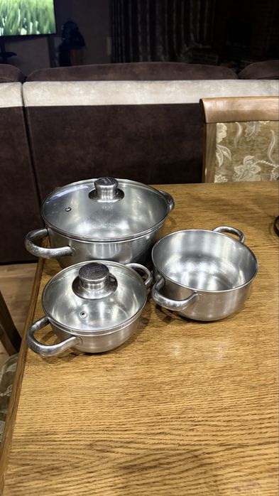 Продам кастрюли сковородки чаша мультиварки