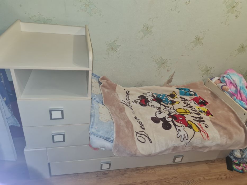 Кроватка трансформер, манеж