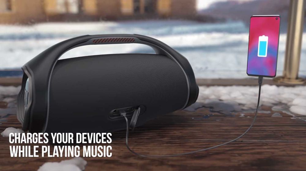 60W! НАЙ-ГОЛЕМИЯ, МОЩЕН BOOMBOX 2 !Блутут Bluetooth колонка,колона