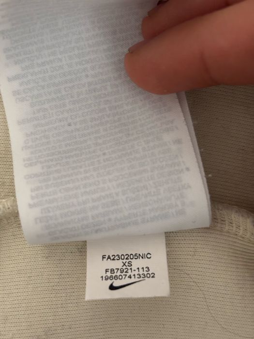 Nike Tech Fleece Beige Size XS