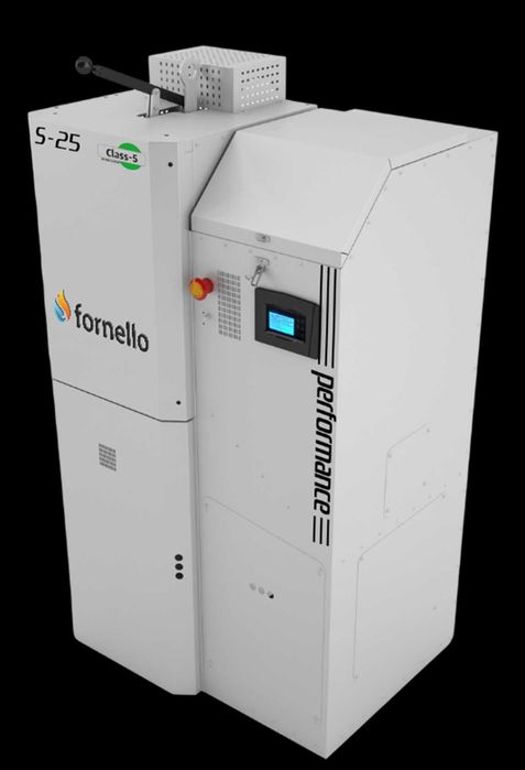 Centrala peleti Fornello Slimpel Performance 40 kw, arzator inox