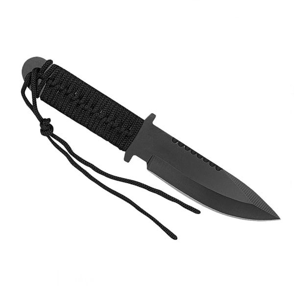 Cutit tactic de vanatoare, Arrow Knife, paracord, 19 cm