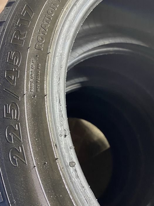Продам резину на r17 зима шины