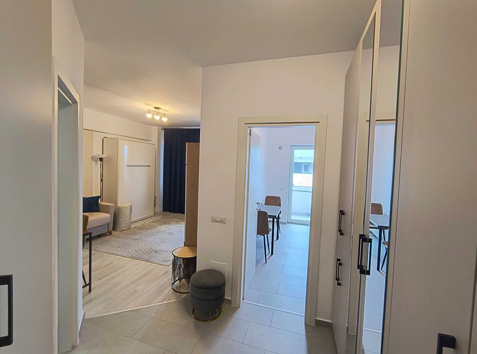 Ap. 1 cam. decomandat, mobilat si utilat complet, parcare proprietate inclusa, Complex Unirea Towers