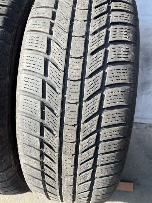 4 бр. зимни гуми 225/60/18 Continental DOT 2x3623 2x2222/3821 5,5-6 mm