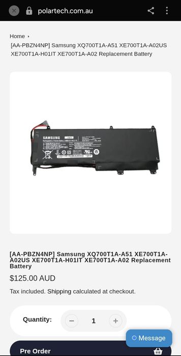 Baterie/încărcător Tableta/Pc Samsung Serie 700