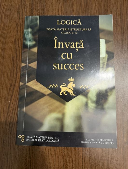 Carte învață cu succes bac logica