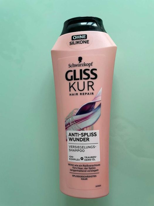 Vand set de 3 produse: 1 x sampon si 2 x balsam Schwarzkopf Gliss Hair Repair, 250+200+200 ml