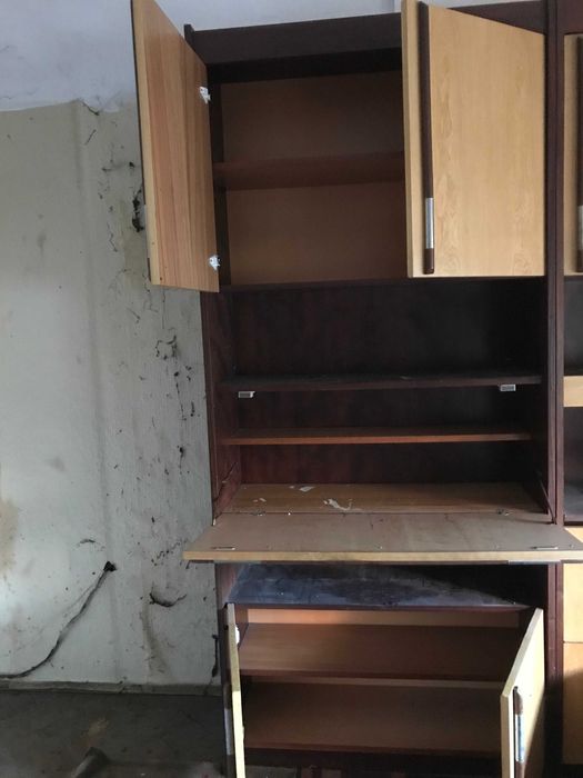 Секция - спалня от дърво