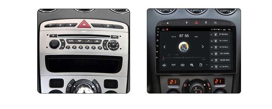 Navigatie Peugeot 308 408 din 2008 - 2020 , Garantie 2GB 4GB 8GB RAM