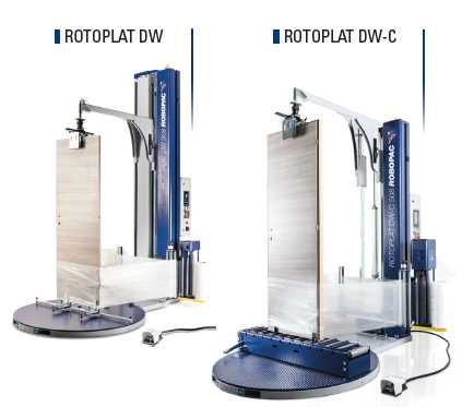 ROBOPAC o'rash uskunalari, pallet, korobkalar va boshka maxsulotlar.