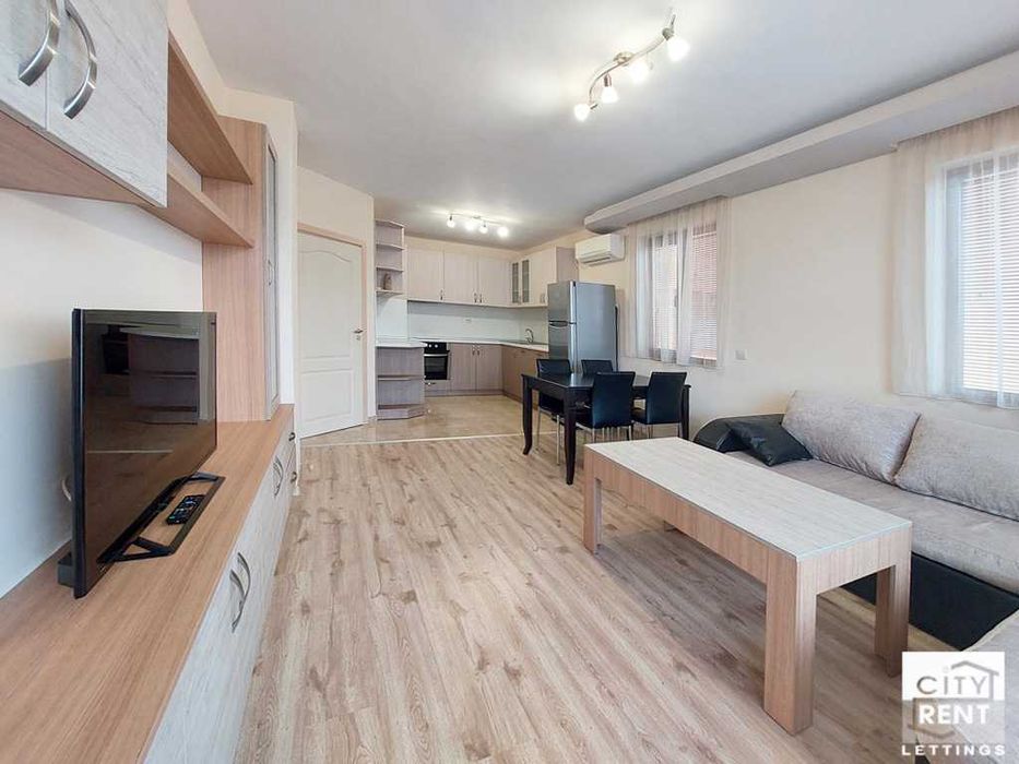 103362 Двустаен, обзаведен апартамент под наем в центъра на В.Търново