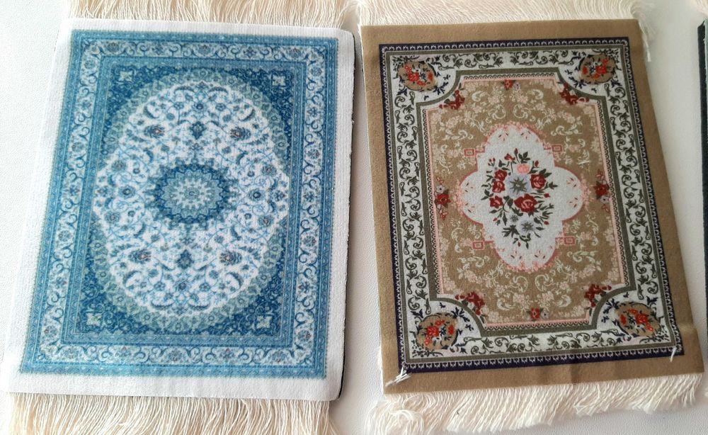 Красивые коврики для кукольного домика!