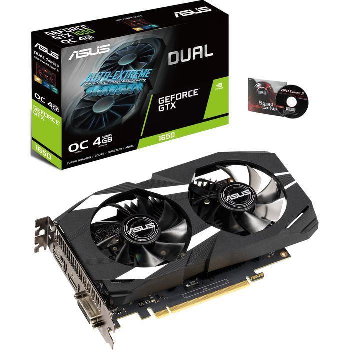 Asus GeForge GTX 1650 Dual OC 4gb
