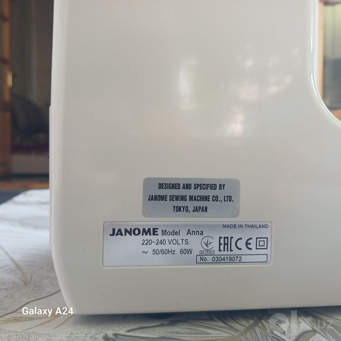 Janome ANNA(Япония). Год гарантии/Металл/Комплект.